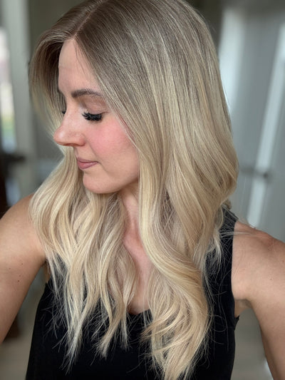22" Hillary Comfort Cap Lace Top Wig (M)