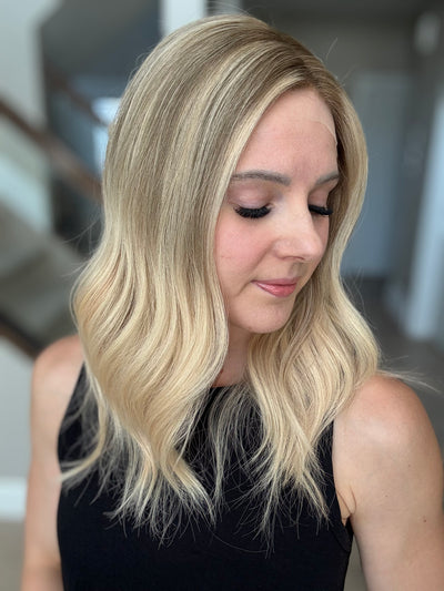 20" Meena Comfort Cap Lace Top Wig (XS)