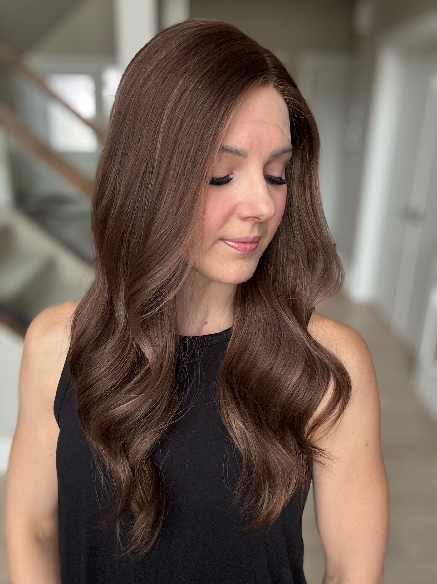 24" Angela Comfort Cap Lace Top Wig (S)