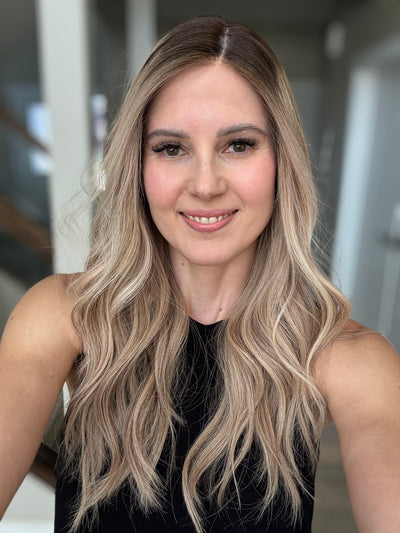 23" Olivia Comfort Cap Silk Top Wig (M) (FINAL SALE)