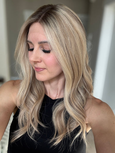 22" Olivia Comfort Cap Lace Top Wig (S)