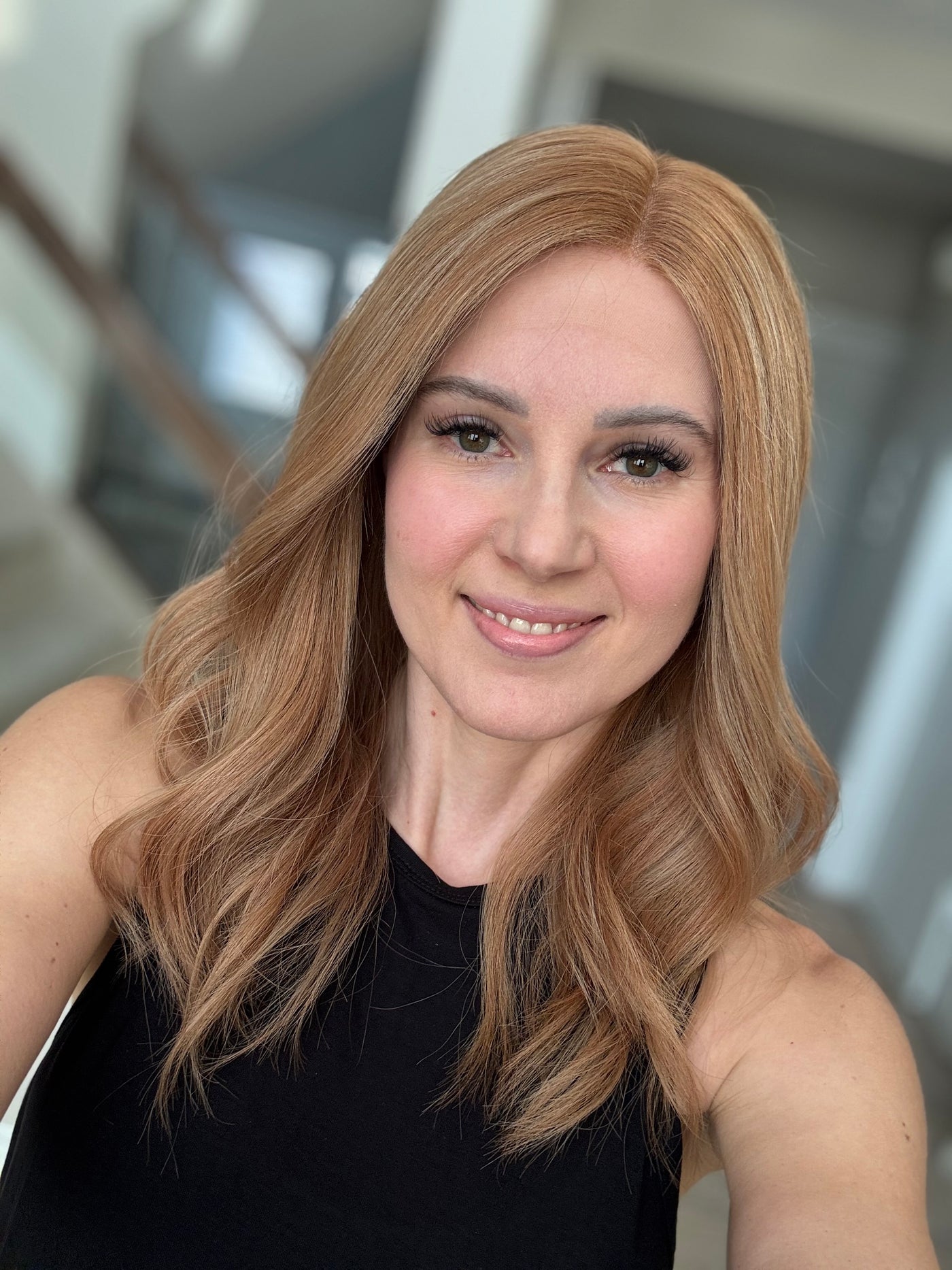 20" Ashlyn Comfort Cap Lace Top Wig (S)