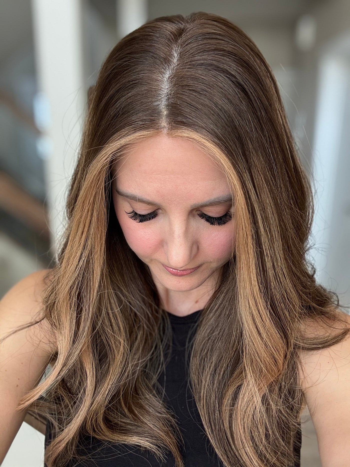 20" Gabriella Comfort Cap Silk Top Wig (S/M)(FINAL SALE)