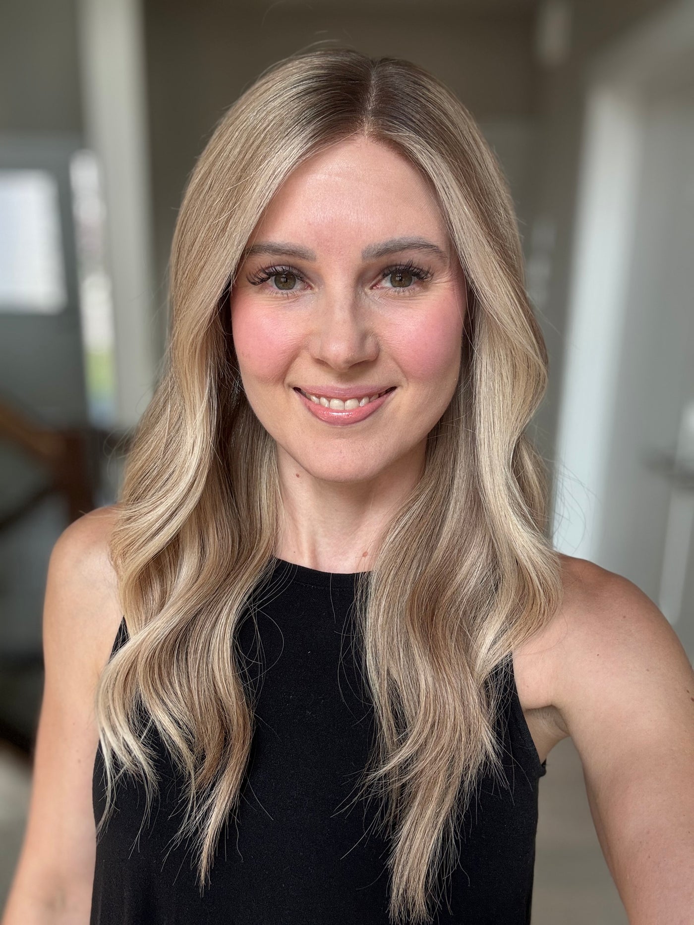 22" Olivia Comfort Cap Lace Top Wig (S)