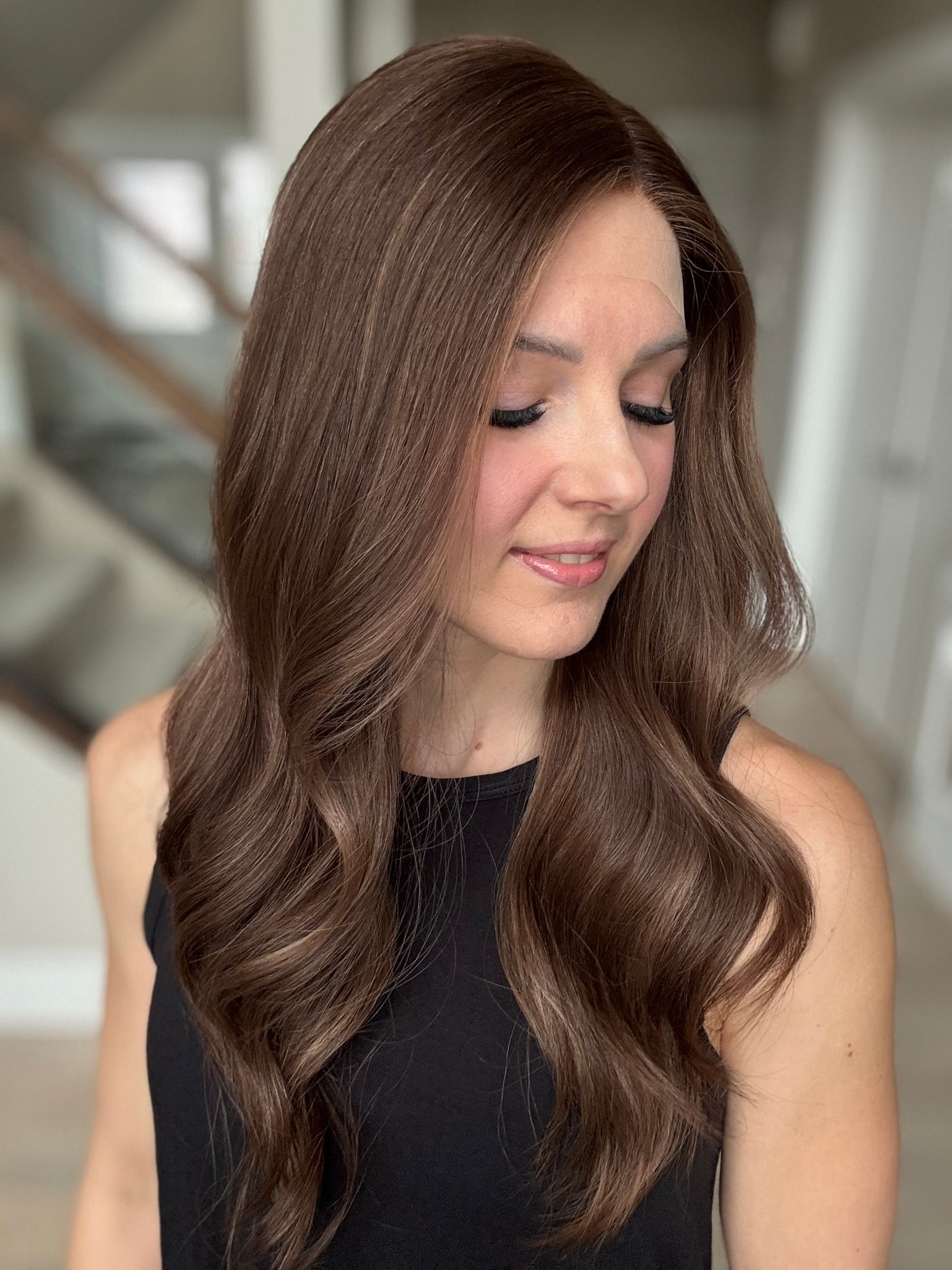 24" Angela Comfort Cap Lace Top Wig (S)