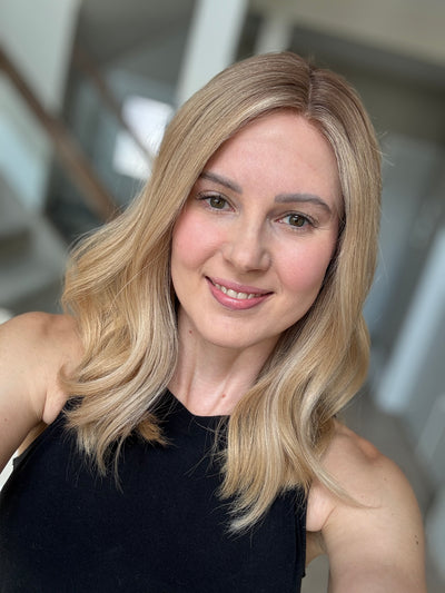 18" Julie LOB Comfort Cap Lace Top Wig (S)