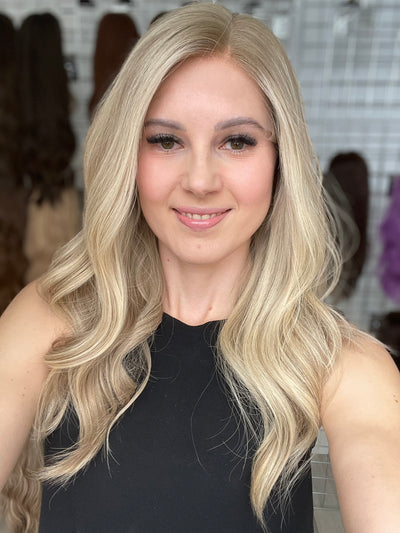 23" Eliza Luxury Cap Lace Top Wig (M)