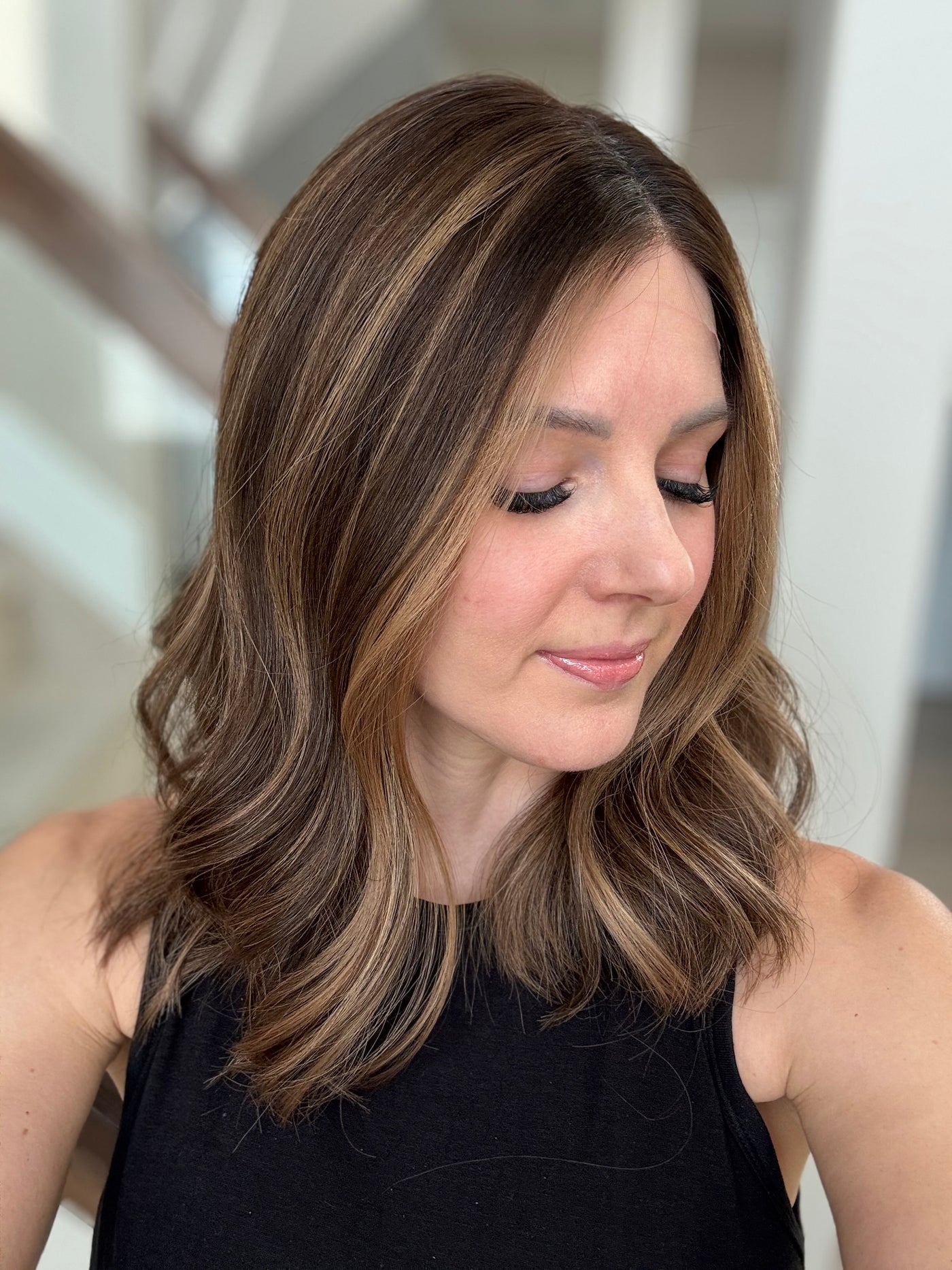 18" Meliana Comfort Cap Lace Top Wig (S)