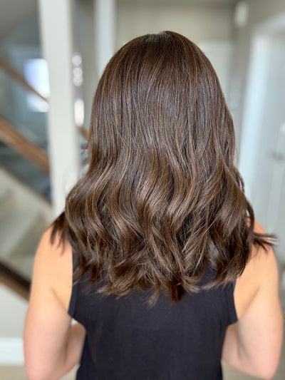 18" Mira LOB Comfort Cap Lace Top Wig (M)