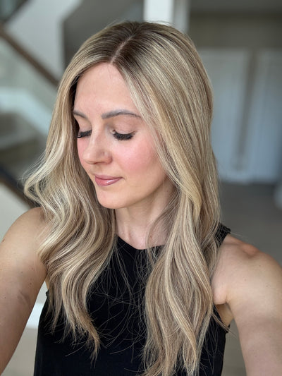22" Olivia Comfort Cap Lace Top Wig (M)