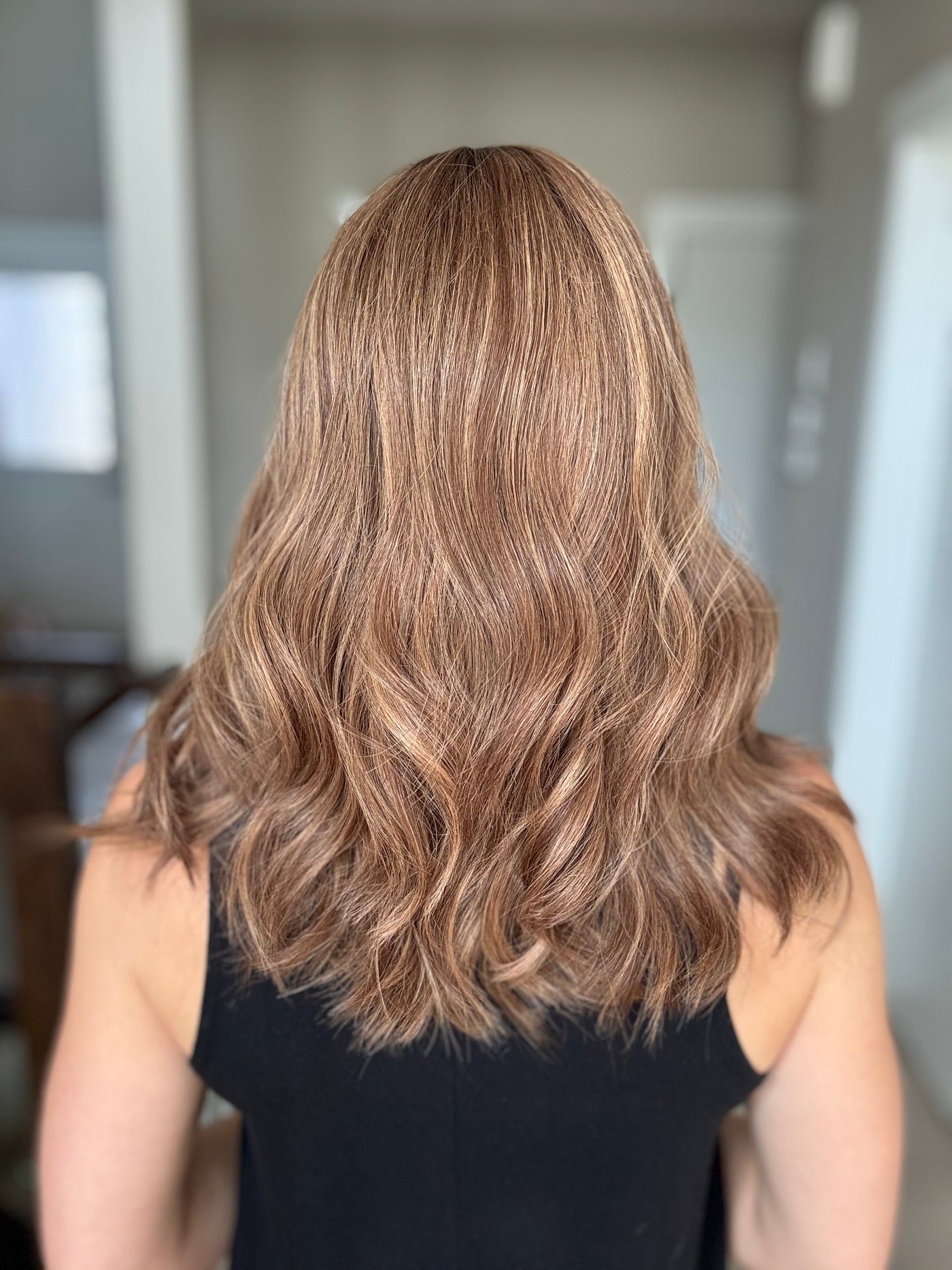 18" Elana LOB Comfort Cap Lace Top Wig (M)