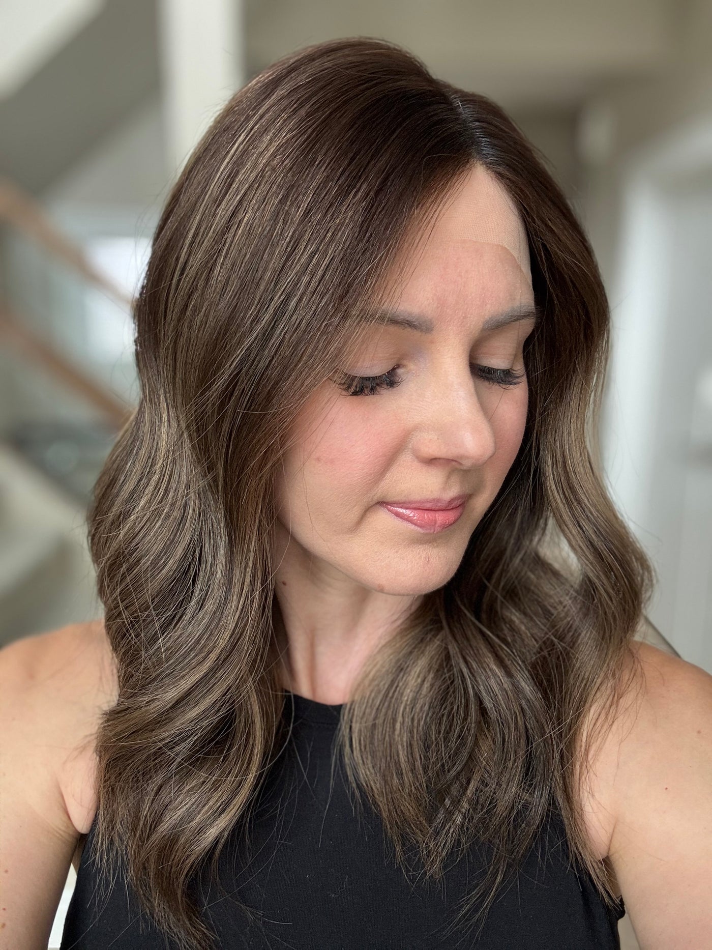 20" Katelyn LOB Comfort Cap Lace Top Wig (S)