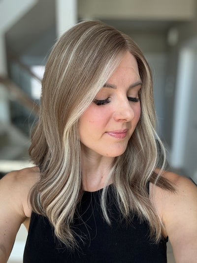 18" Nikita LOB Comfort Cap Lace Top Wig (M)