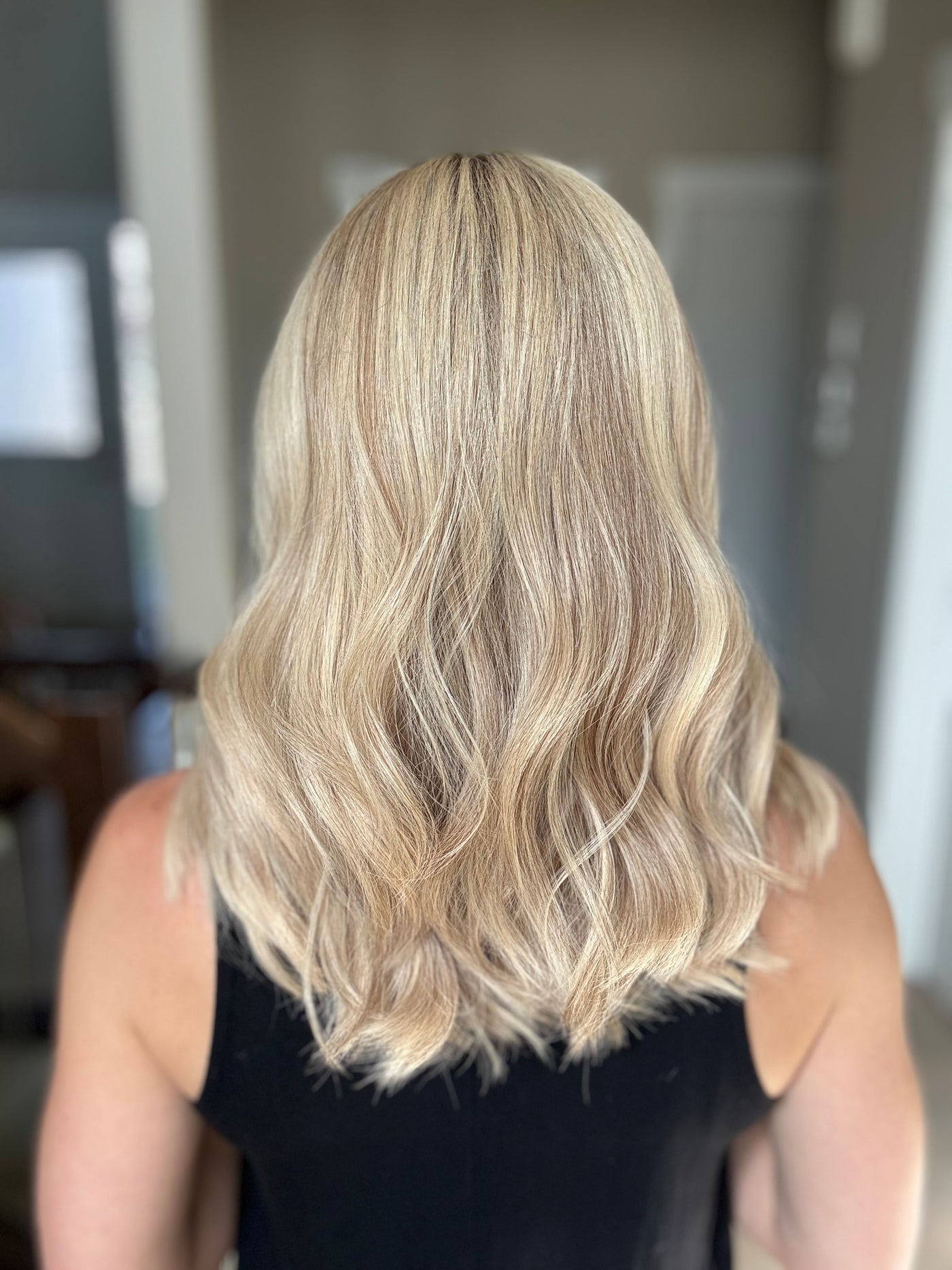 18" Cara LOB Comfort Cap Lace Top Wig (S)