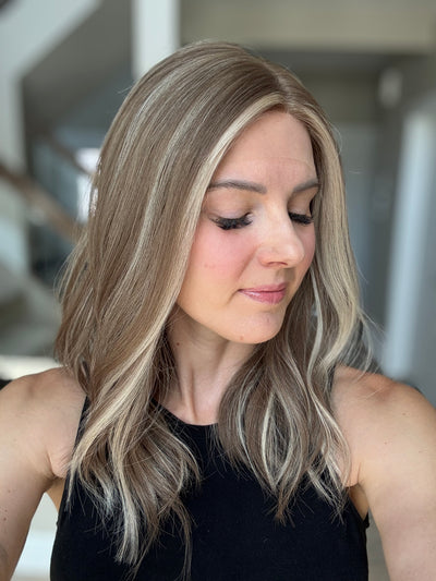 18" Nikita LOB Comfort Cap Lace Top Wig (M)