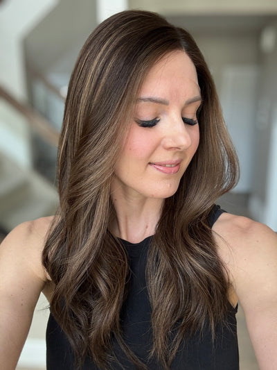 22" Carly Comfort Cap Lace Top Wig (M)