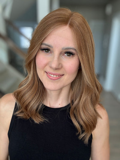 18" Monika LOB Comfort Cap Lace Top Wig (S) (FINAL SALE)