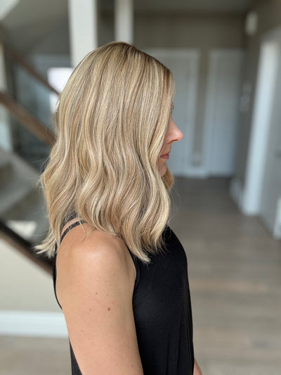 18" Cara LOB Comfort Cap Silk Top Wig (S)