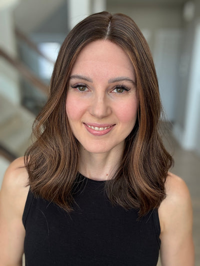 18" Tatiana LOB Comfort Cap Silk Top Wig (M)