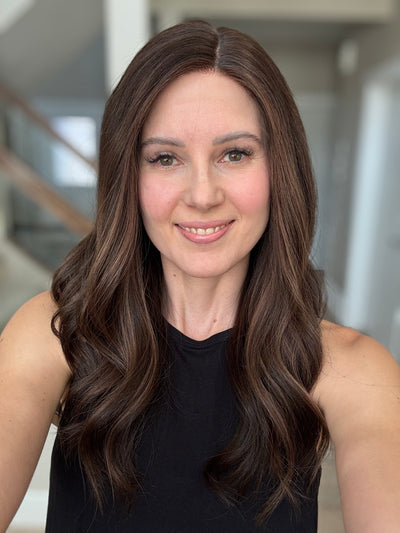 22" Mandy Comfort Cap Lace Top Wig (S)