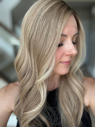 22" Olivia Comfort Cap Lace Top Wig (M)