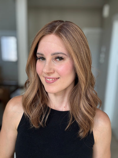 18" Elana LOB Comfort Cap Lace Top Wig (S)