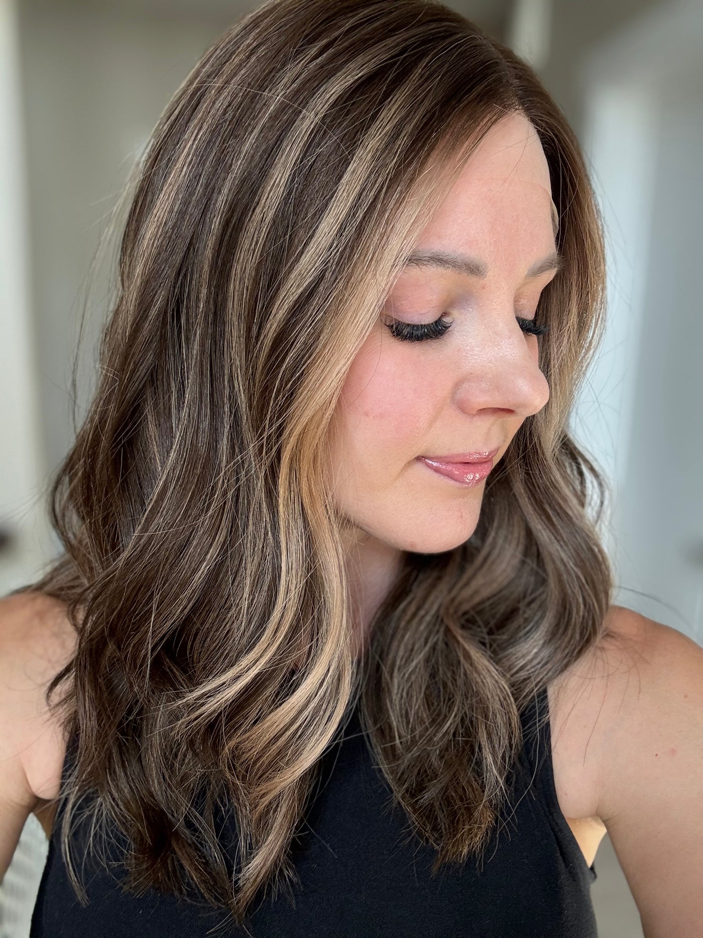 20" Jennifer Comfort Cap Lace Top Wig (M)