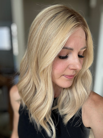 18" Cara LOB Comfort Cap Lace Top Wig (S)