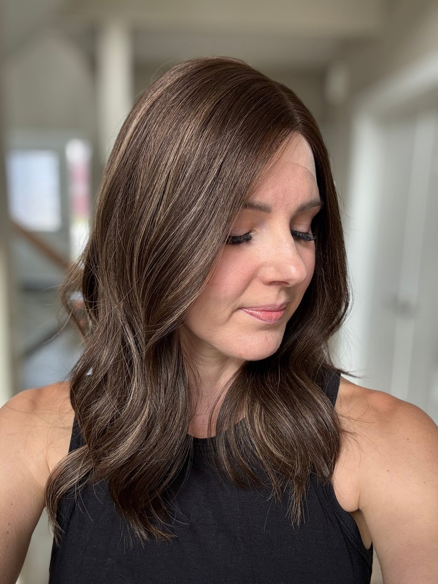 20" Jennifer Comfort Cap Lace Top Wig (S)