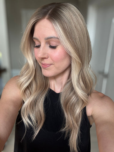 22" Olivia Comfort Cap Lace Top Wig (S)