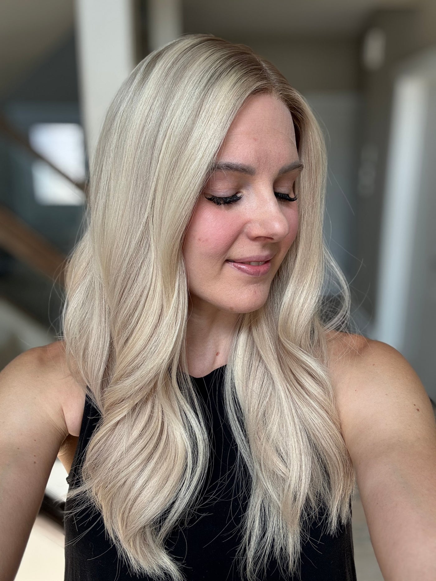 23" Haley Comfort Cap Silk Top Wig (S)
