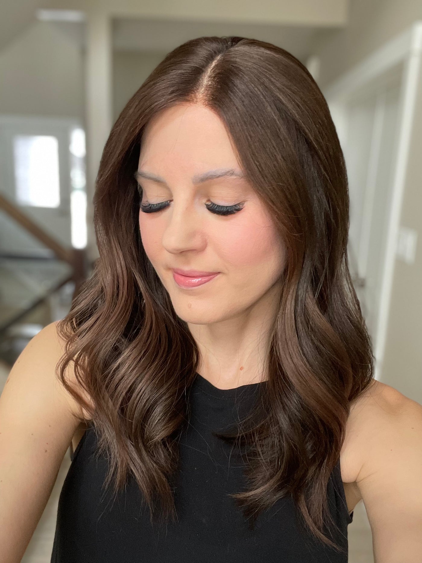 18" Melanie Comfort Cap Lace Top Wig (M)
