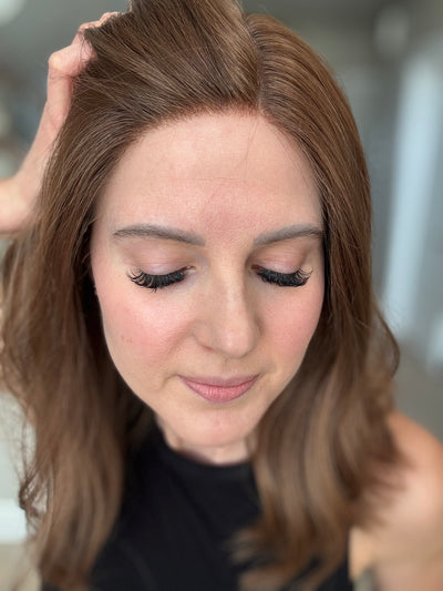 18" Christina LOB Comfort Cap Lace Top Wig (M)