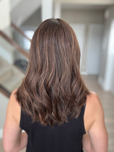 18" Tatiana LOB Comfort Cap Silk Top Wig (M)