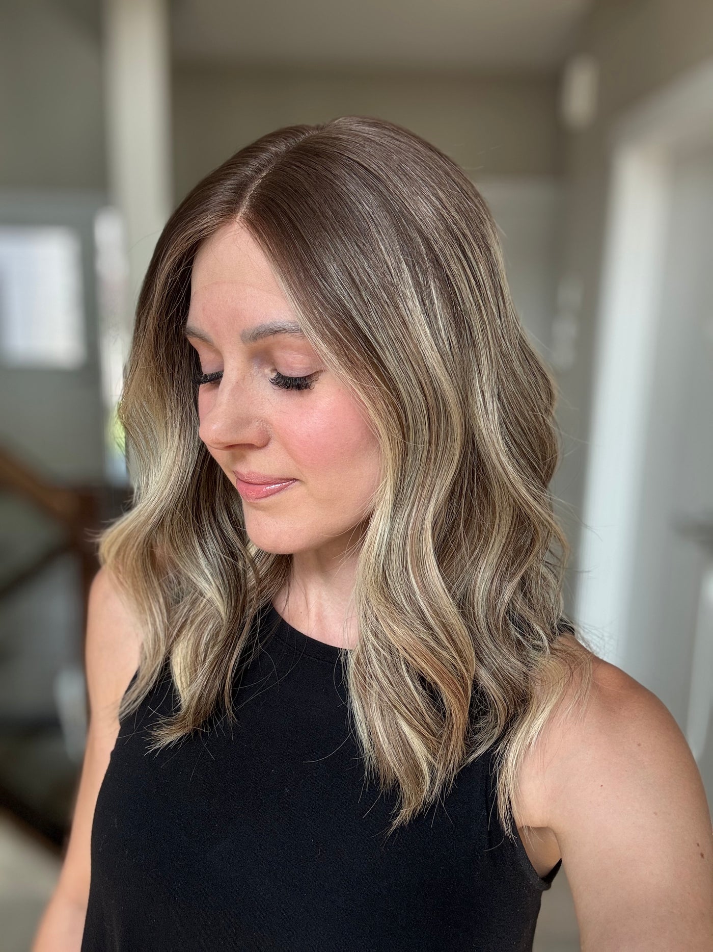 20" Kara Comfort Cap Lace Top Wig (XS)
