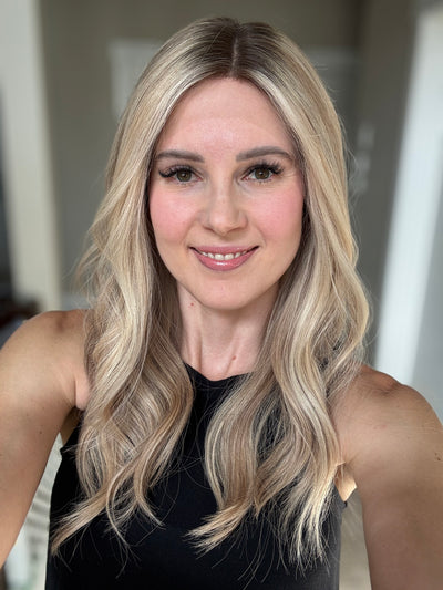 22" Olivia Comfort Cap Lace Top Wig (S)