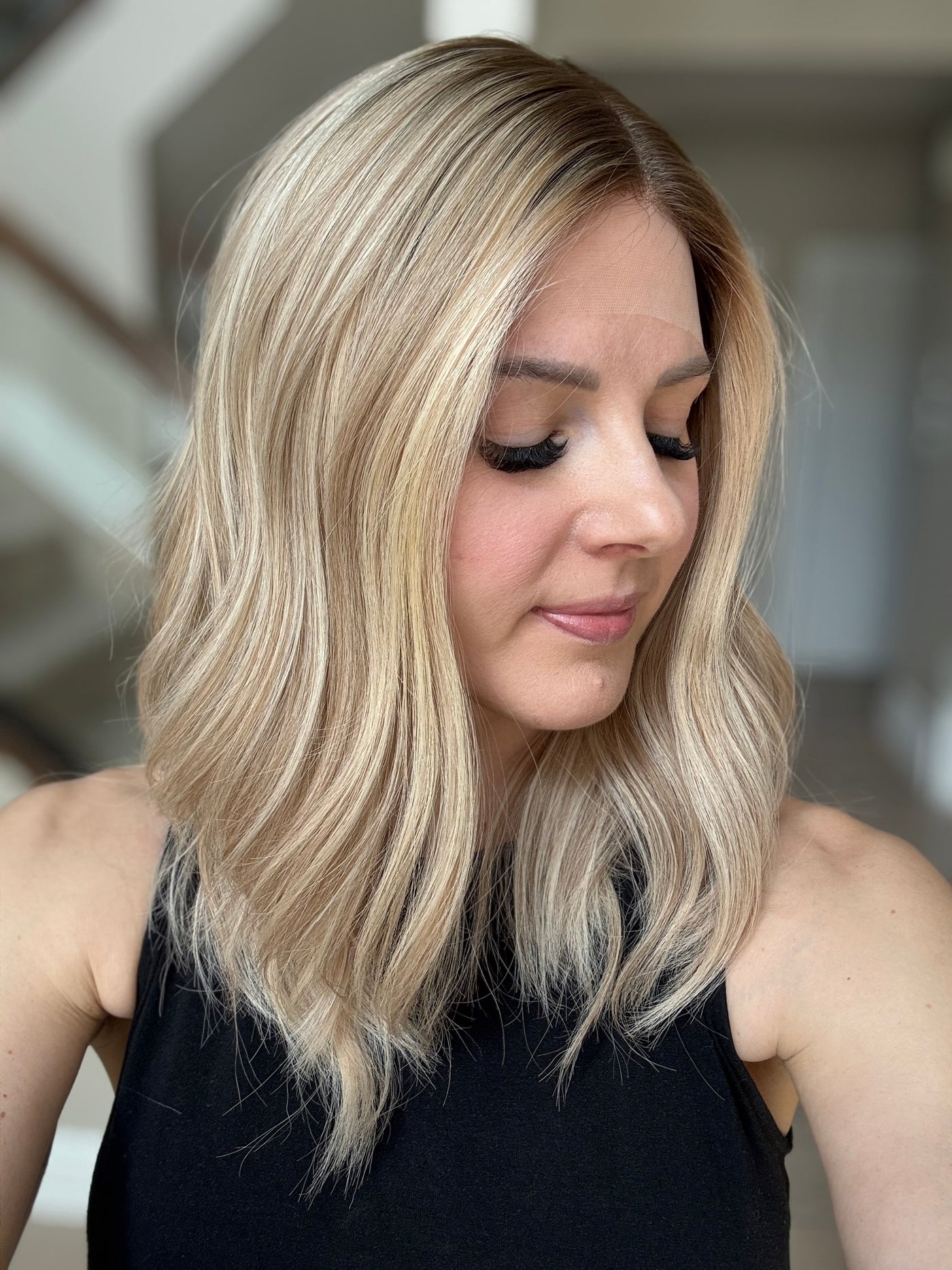 17" Katie Comfort Cap Silk Top Wig (M)
