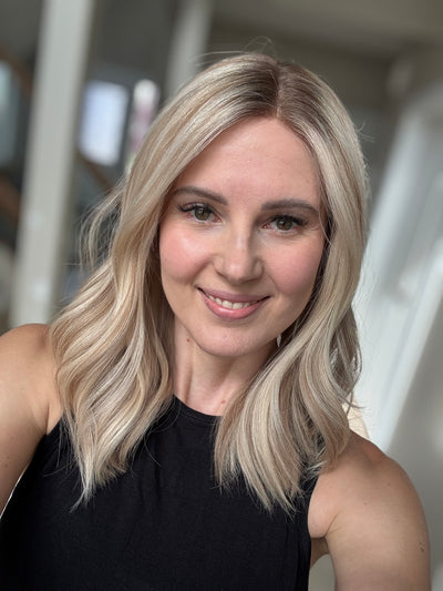 18" Katie LOB Comfort Cap Lace Top Wig (M)