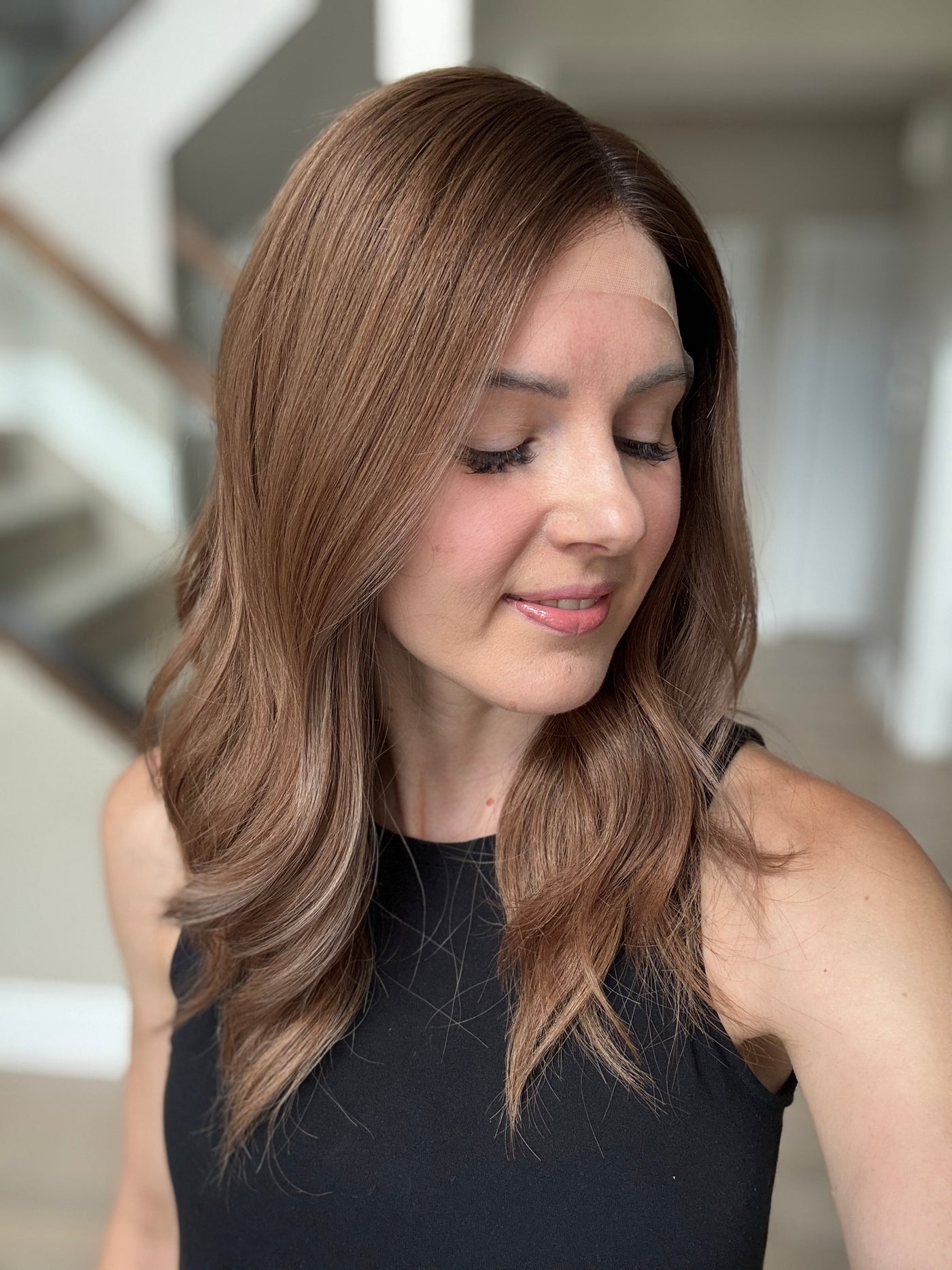 20" Joy LOB Comfort Cap Lace Top Wig (S)