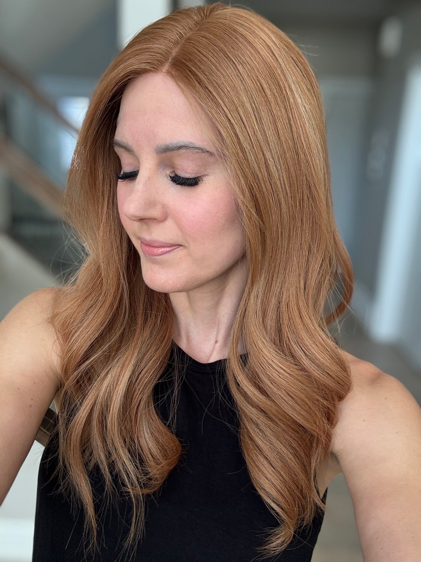 22" Veronica Comfort Cap Lace Top Wig (M)