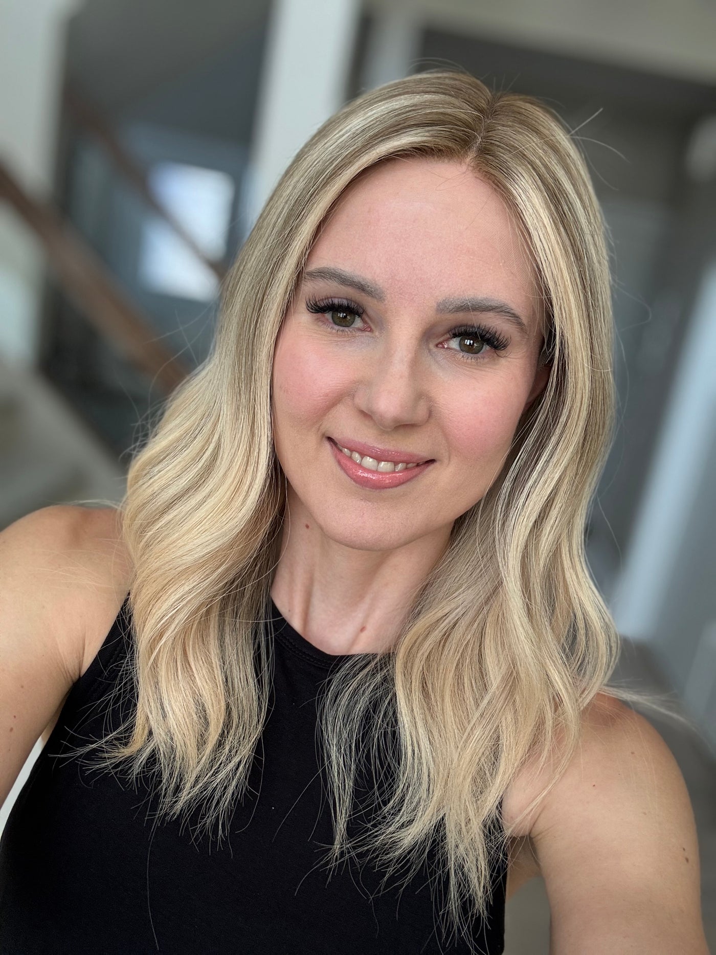 20" Meena Comfort Cap Lace Top Wig (XS)