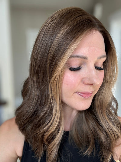 18" Penelope LOB Comfort Cap Lace Top Wig (S)