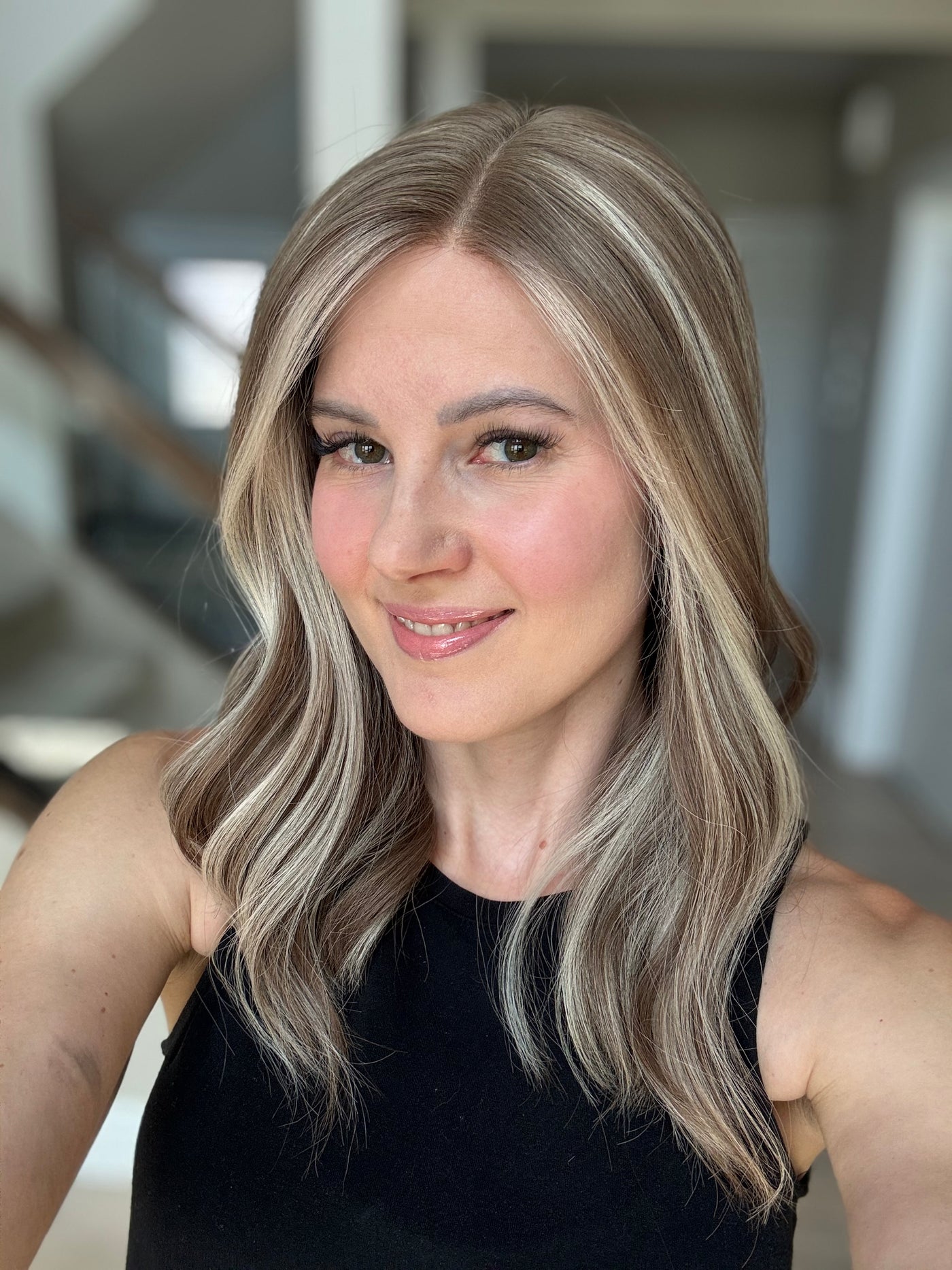 18" Nikita LOB Comfort Cap Lace Top Wig (M)