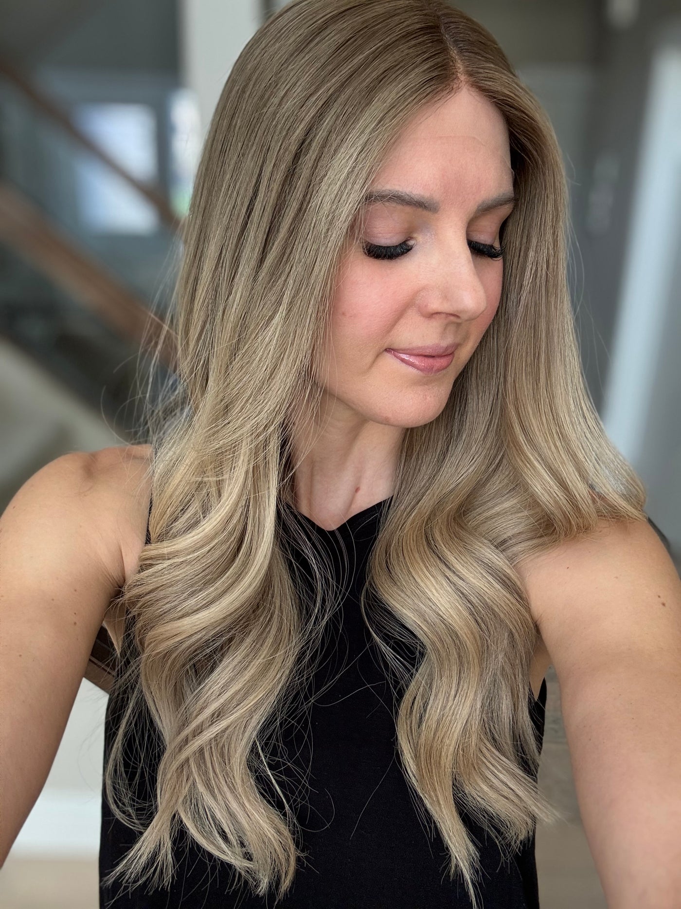 24" Brandy Comfort Cap Lace Top Wig (M)