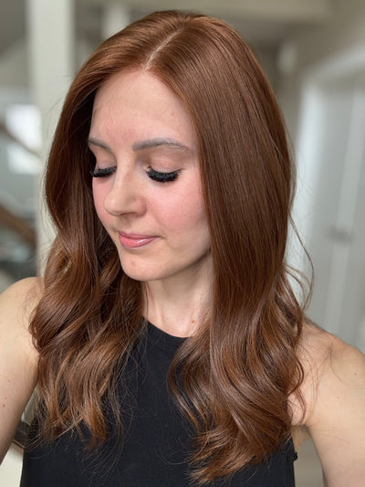 Euro Wig #1: 20" Ginger Comfort Cap (S/M)