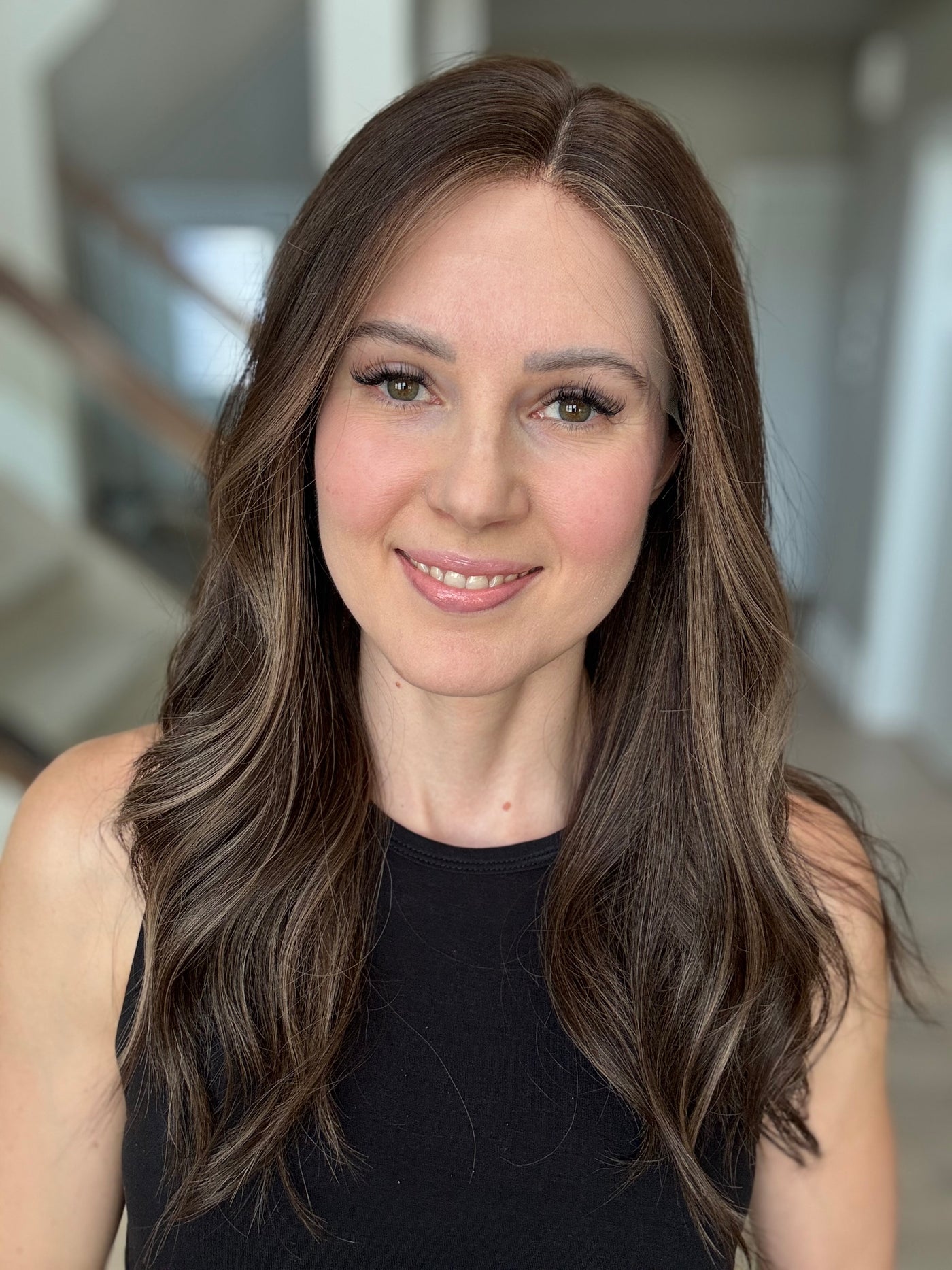 22" Ava Comfort Cap Lace Top Wig (XS)