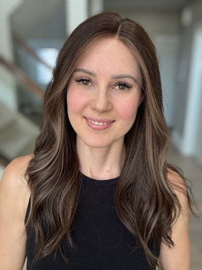 22" Ava Comfort Cap Lace Top Wig (XS)