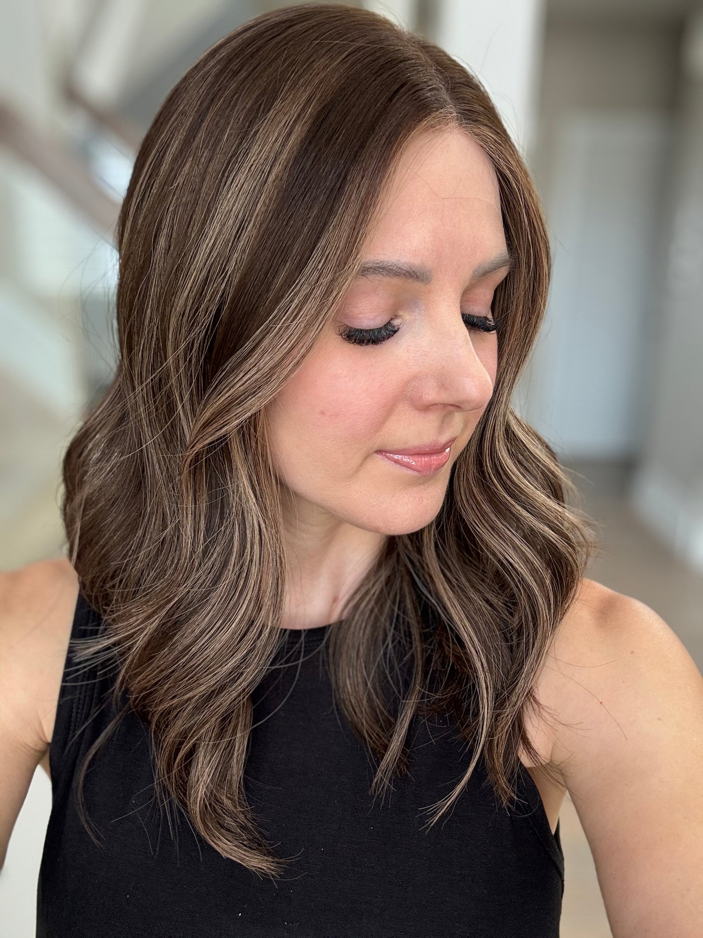 20" Jennifer Comfort Cap Lace Top Wig (S)