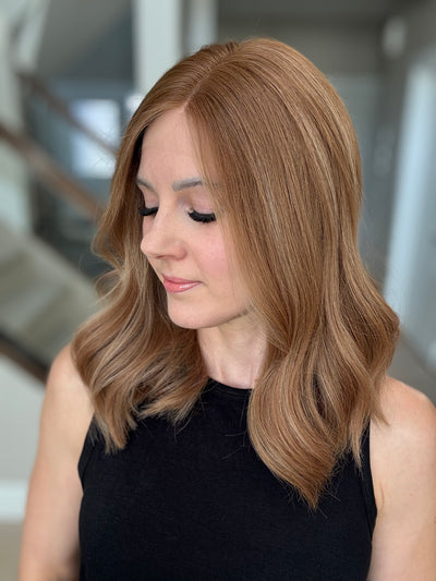 18" Monika LOB Comfort Cap Lace Top Wig (S) (FINAL SALE)