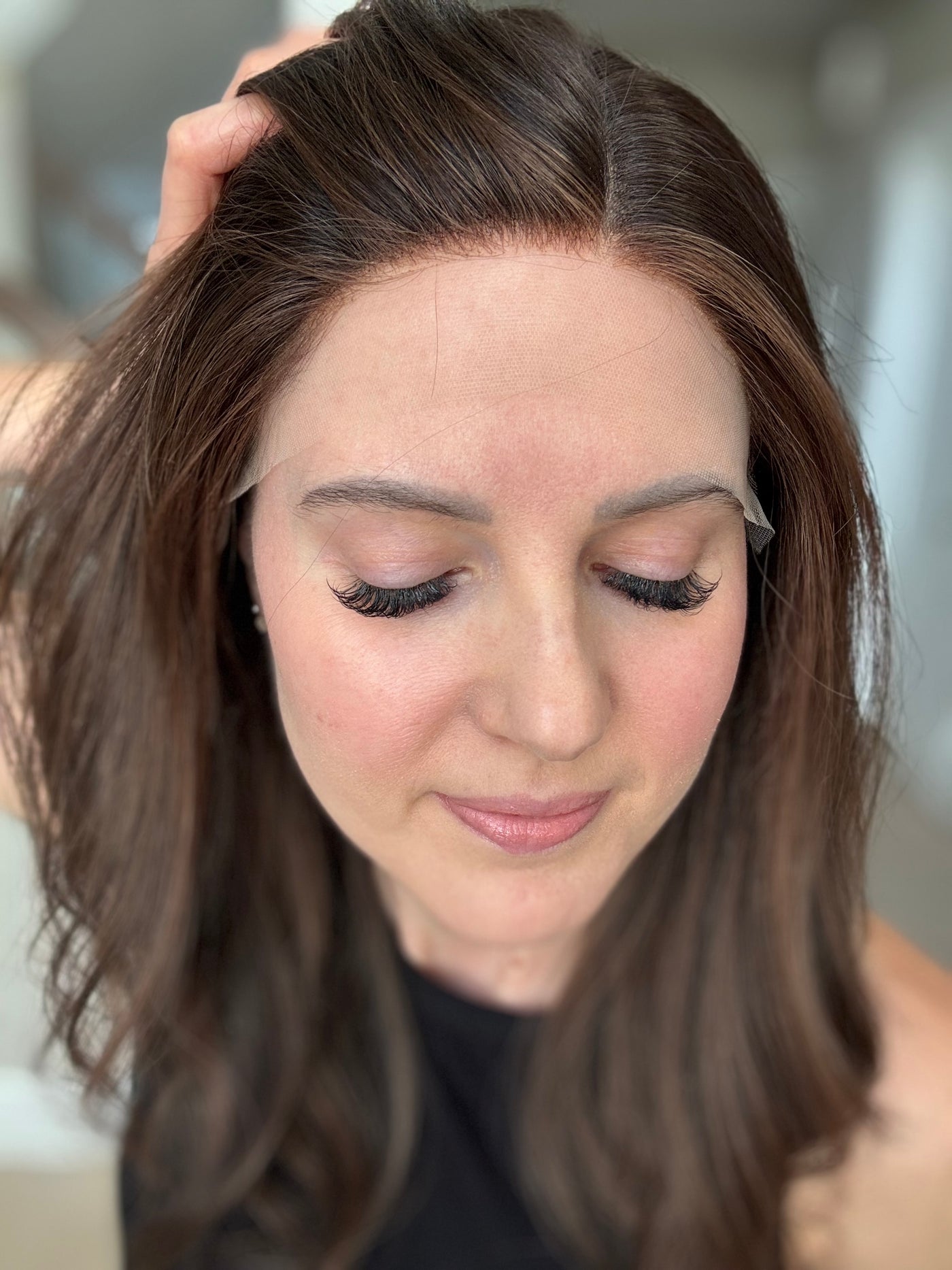 20" Cate Comfort Cap Lace Top Wig (M)